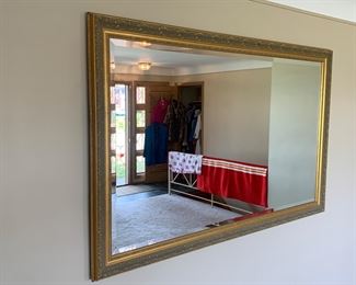 Large stunning vintage mirror