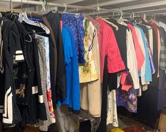 Vintage and newer clothing