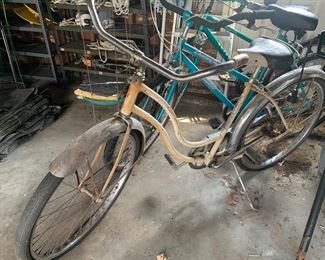 Vintage bike, mountain bikes 