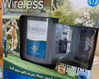 Wireless pet fence 