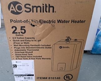 Electric water heater