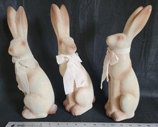 Ceramic bunnies