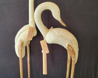 Wood herons