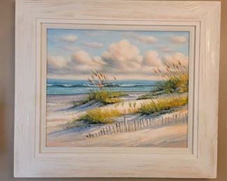 Seaside painting