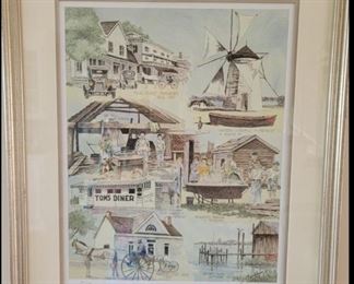 Mathews framed print