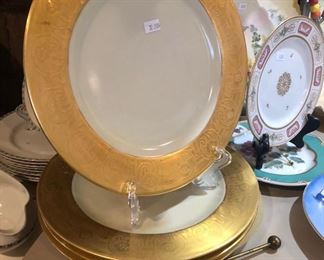 Heavy gold edge plates Thomas Bavaria
