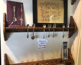 Collector spoons and racks