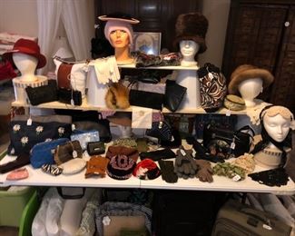 Ladies hats and accessories