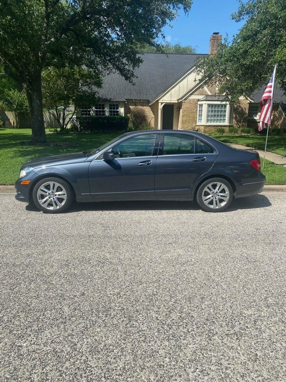 Before we go inside we have a MINT 2014 Mercedes C300 with only 18000 miles!