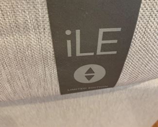 Close up of tag of Sleep Number king bed