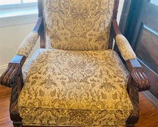 upholstered arm chair