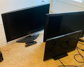 three more Samsung TVs