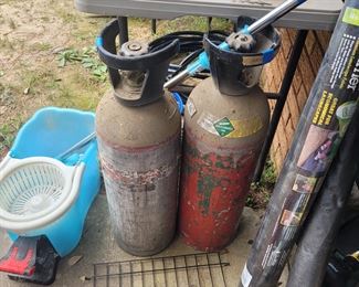 Restaurant Quality Air Tanks for compressed air.