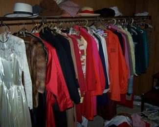 SOME OF THE LADIES' CLOTHING