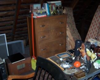 TALL CHEST & MISC.