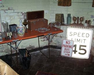 SPPED LIMIT SIGN & MISC.