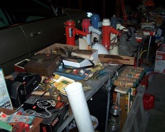 CROQUET SET, TOOLS & MISC.