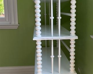 Jenny Lind Land of Nod Bookshelf. Measures 34" W x 12" D x 50" H. Photo 2 of 3.