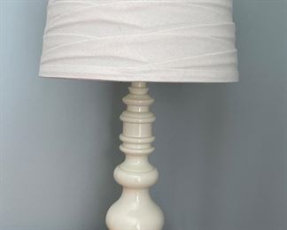 Table Lamp. Measures 19" H.