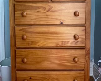 Land of Nod 6-Drawer Chest of Drawers. Measures 33" x 18" x 48" H.