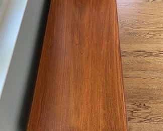 Storage Bench. Measures 42" W x 12" D x 19.5" H. Photo 2 of 2.