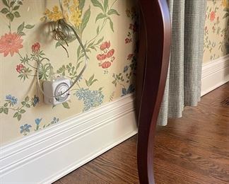 Ballard Designs Demi Lune. Measures 36" W x 15.5" D x 39.5" H. Photo 3 of 3.