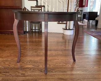 Ballard Designs Demi Lune. Measures 36" W x 15.5" D x 39.5" H. Photo 1 of 3.