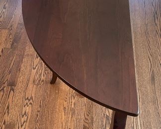 Ballard Designs Demi Lune. Measures 36" W x 15.5" D x 39.5" H. Photo 2 of 3.