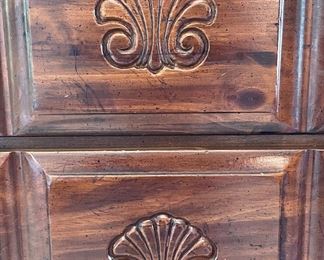 Vintage Queen Anne Chest of Drawers. Measures 35.5" x 18" D x 51" H. Great As Is But Would Be Fabulous Painted Too! Ask Us About Custom Painting. Photo 3 of 3.