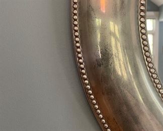 Oval Silver Mirror. Photo 2 of 2.