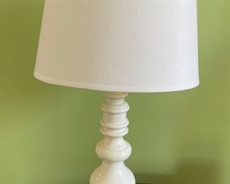 Table Lamp. Measures 19" H.