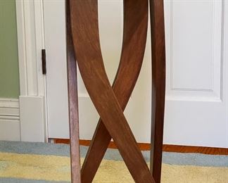 Sculptural Side Table. Measures 10" W x 10" W x 29" H. Photo 1 of 3.