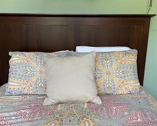 Ethan Allen Queen Headboard. Measures 54" H. Photo 1 of 2.