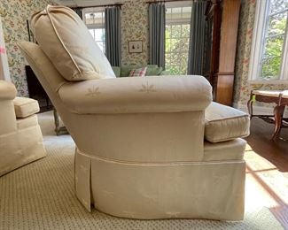 Stickley Swivel Chair - 2 Available. Each Measures 32" W x 36" H. May Need ReUpholstering. Ask Us For Resources! Photo 2 of 4.