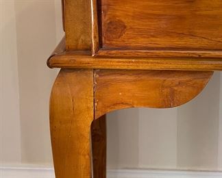 Three Drawer Console. Measures 48" W x 16" D x 30" H. Photo 4 of 4.