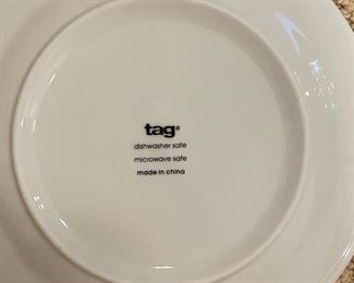 Set of 8 Tag Cupcake Plates. Photo 2 of 2.