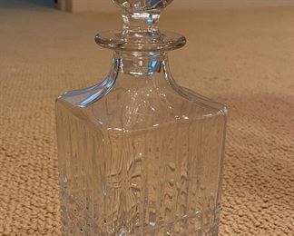 Crystal Decanter.