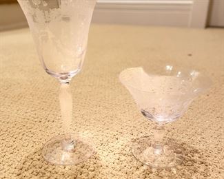 Set of 6 Fostoria Wine Glass. Set of 6 Fostoria Sherbet Glasses. Photo 1 of 2.