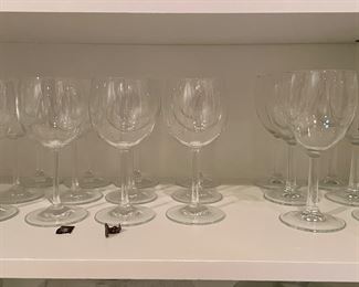 Crystal Wine Glasses.