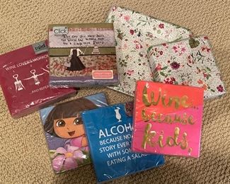 Sample of Unopened Cocktail Napkins.