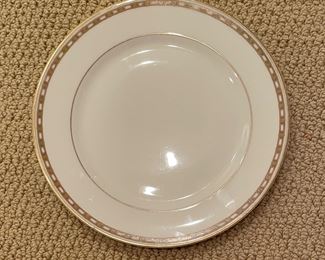 Theodore Haviland Patricia China:
4 Tea Cups, 10 Saucers, 2 Bowls, 2 Dessert Plates
6 Salad Plates, 6 Dinner Plates. Photo 1 of 4.