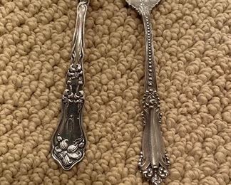 Sterling Silver Spoons.