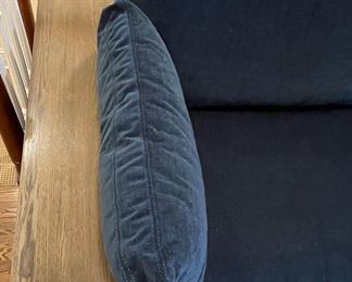 BRAND NEW Kravet Blue Upholstered Sofa. Measures 96" W x 42." Photo 2 of 3.