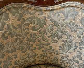 Vintage Chair with Mother of Pearl Inlay. Photo 2 of 2.