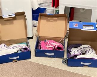 Ridell Figure Skates. Sizes 3M, 5M & 8M.