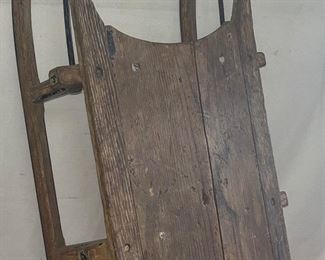 ANTIQUE WORK SLED 