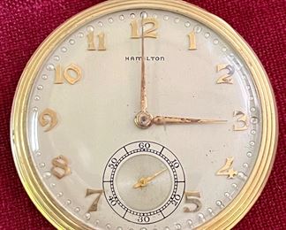 HAMILTON POCKET WATCH