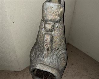 $75 Fish Chiminea 