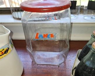 Vintage Lance Candy Jar