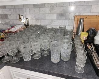 Glasses and Wine Glasses of all Sizes